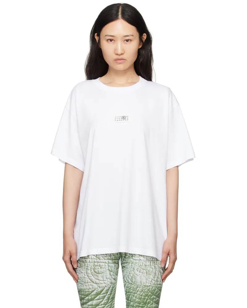 Maison Margiela White Patch T-Shirt 100