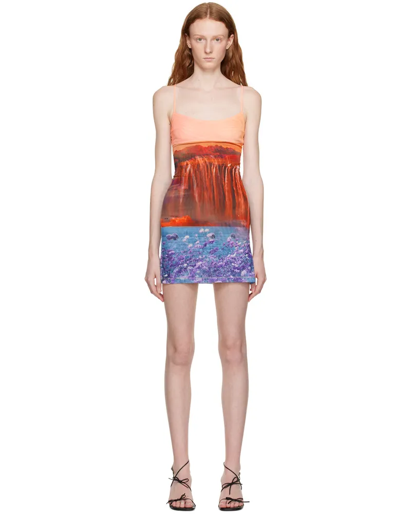 Miaou Multicolor Anya Minidress Oasis