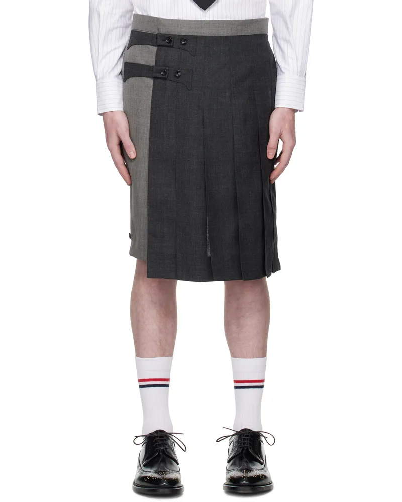 Thom Browne Gray Fresco Skort 035med