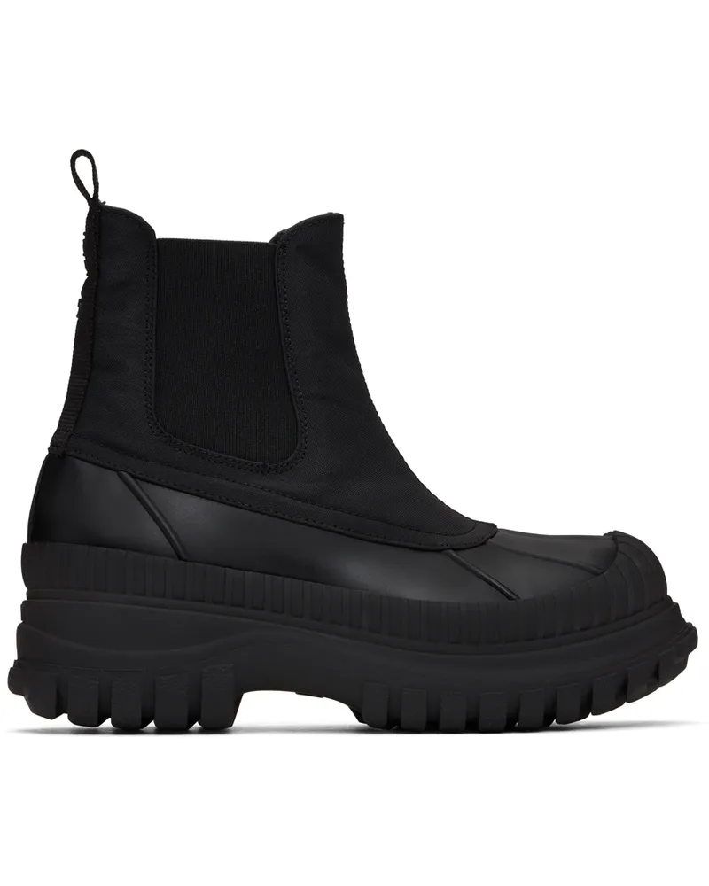 Ganni Black Outdoor Chelsea Boots 099