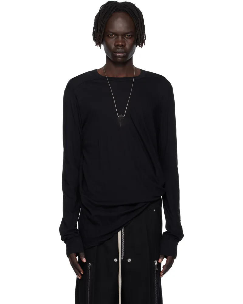 Rick Owens Black Concordians Level LS T-shirt 09
