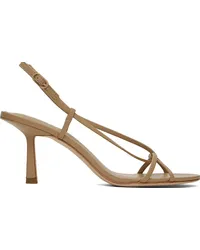 Studio Amelia Beige Entwined 70 Heeled Sandals Bge