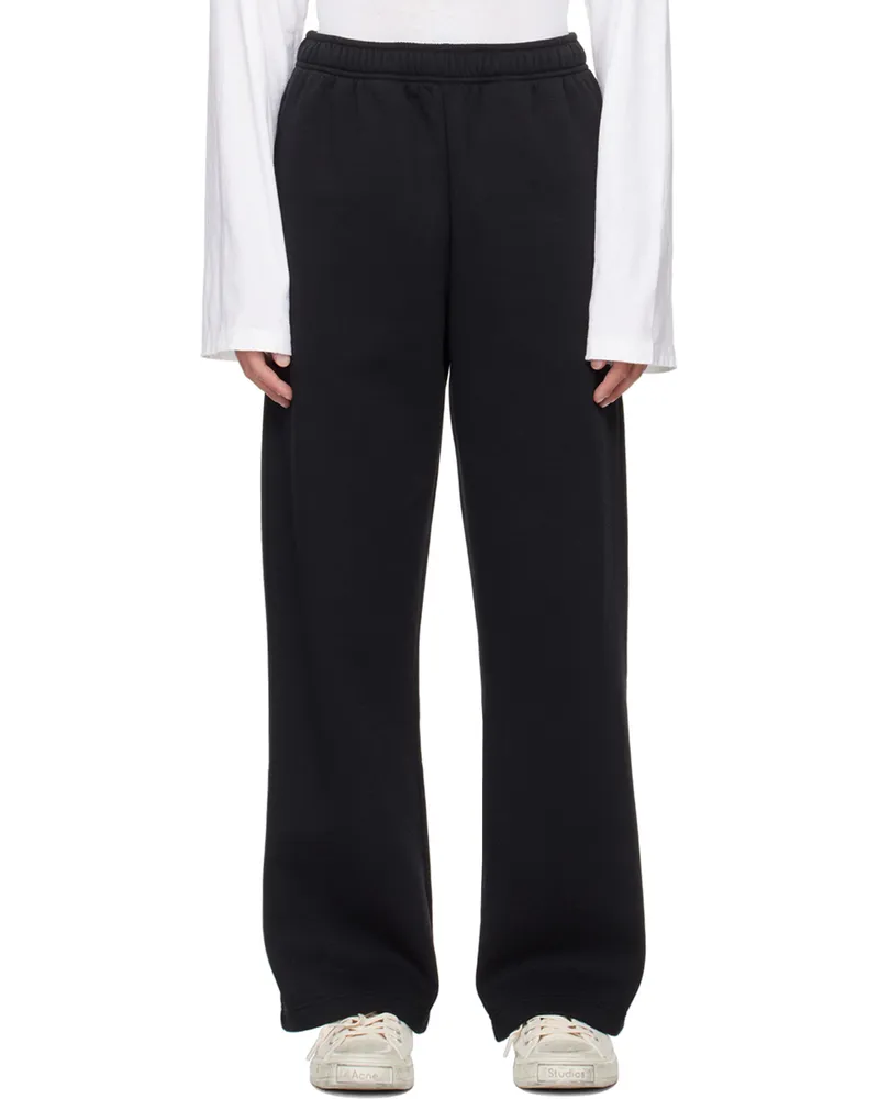 Acne Studios Black Patch Sweatpants Black