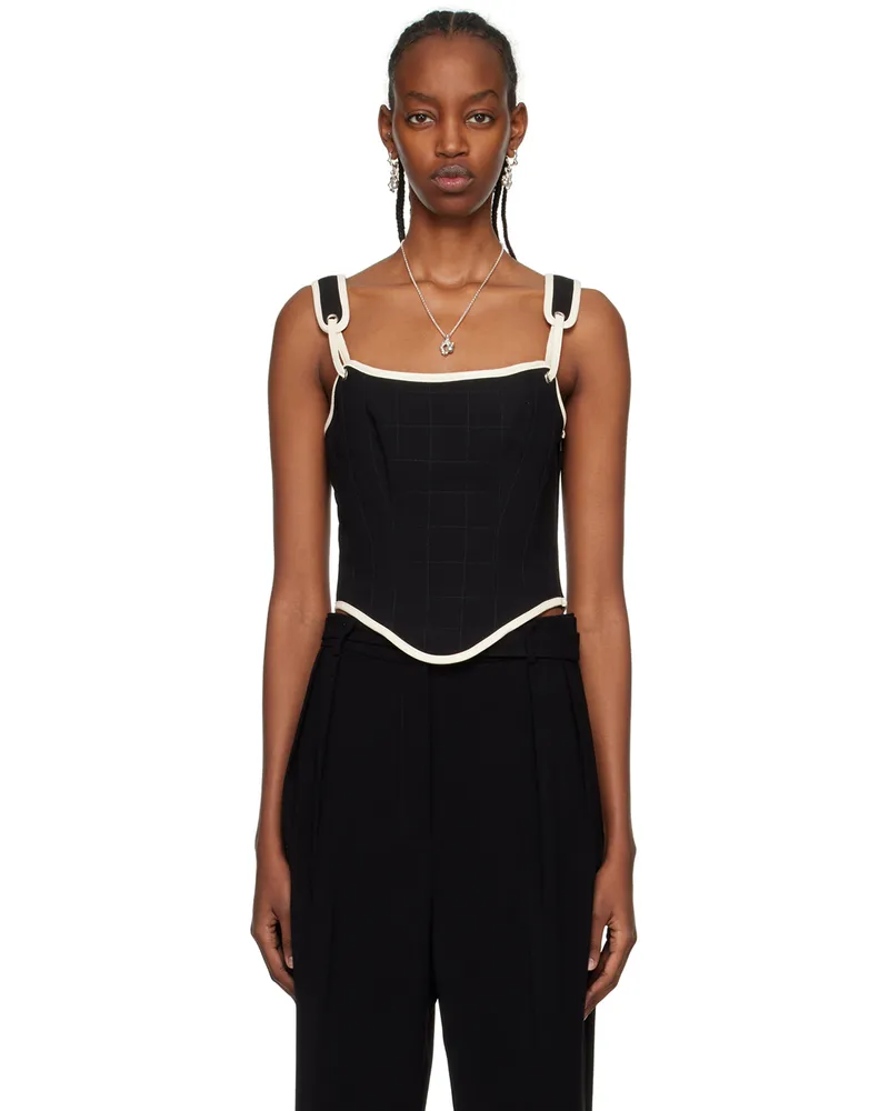 Paris Georgia SSENSE Work Capsule – Black Lottie Camisole Black