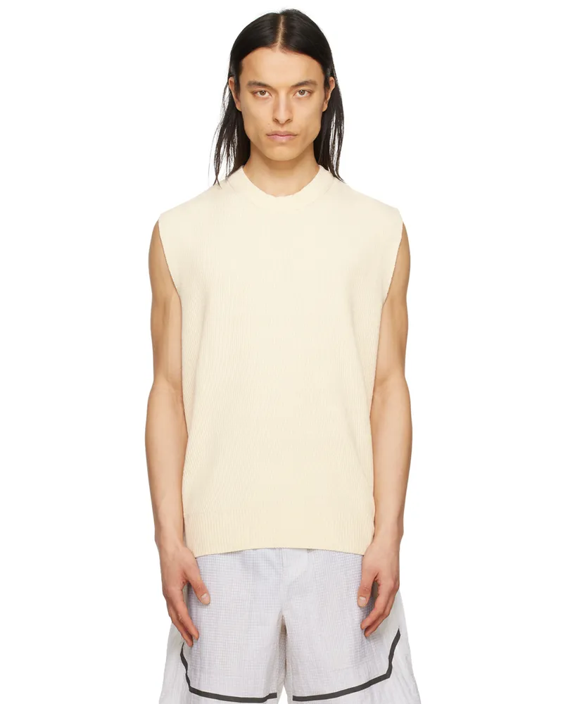 Norse Projects Off-White Manfred Vest Ecru