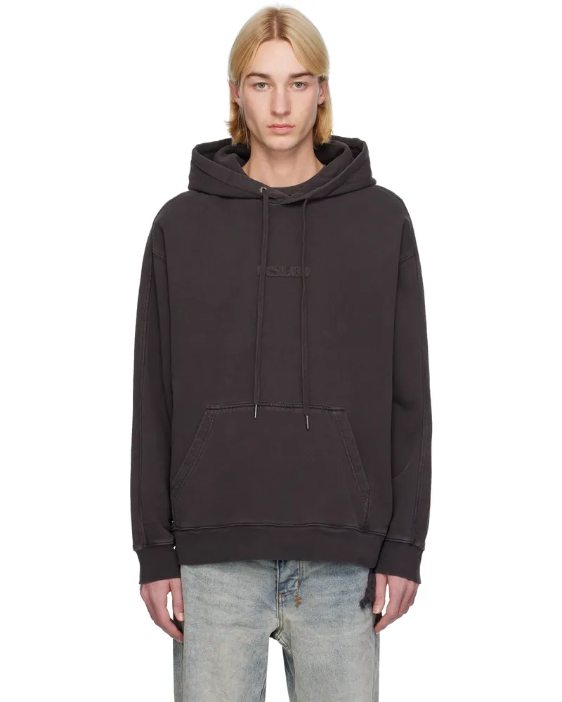 ksubi Black Inverted Biggie Hoodie Black