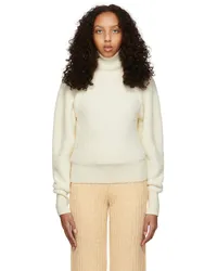 Nanushka Off-White Miah Sweater Ecru