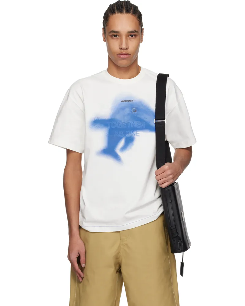 Adererror White 0105 T-shirt Off