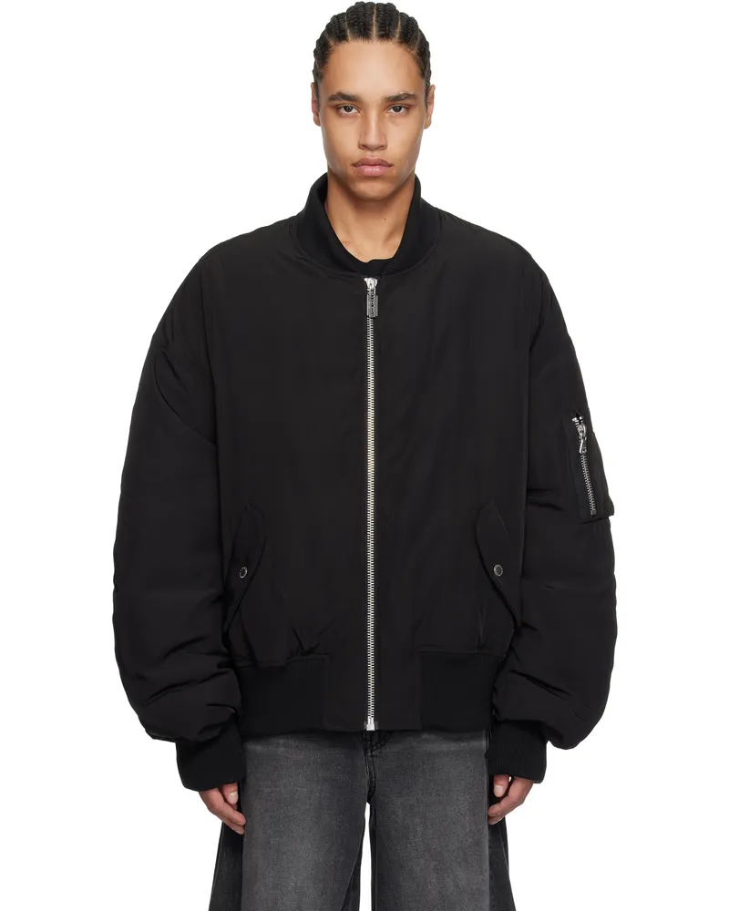Stolen Girlfriends Club Black Stolen Bomber Jacket Black