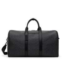 Coach Black & Gray Gotham Duffle Bag Grey