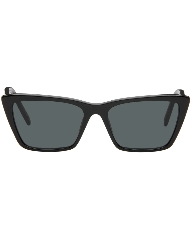 Saint Laurent Black SL 737 Mica Thin Sunglasses 001