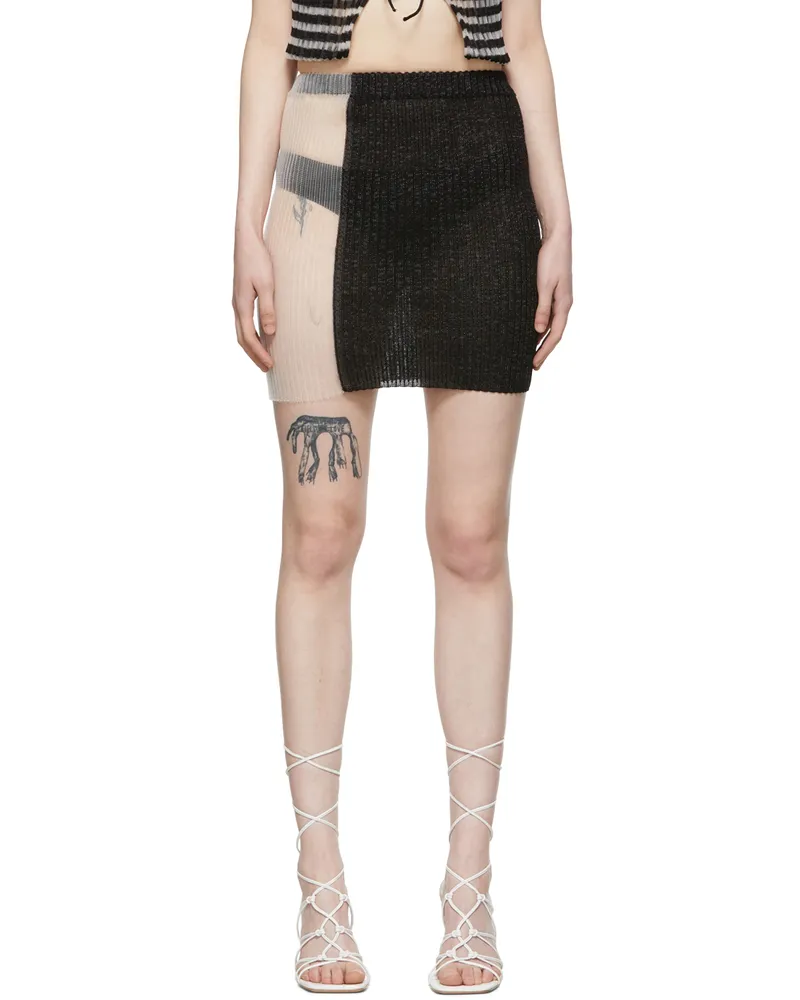 A. ROEGE HOVE Black Sofie Mini Skirt Black