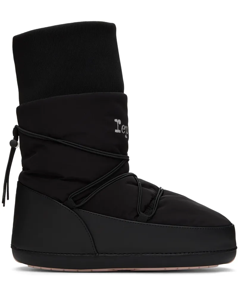 Repetto Black Gentiane Boots Noir