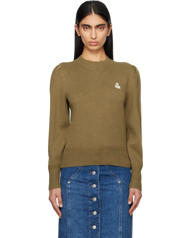 Étoile Isabel Marant Khaki Kelaya Sweater Khaki