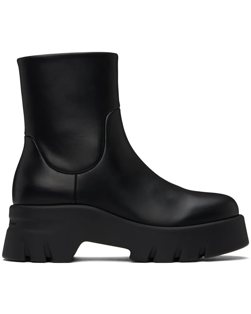 Gianvito Rossi Black Montey Boots Black
