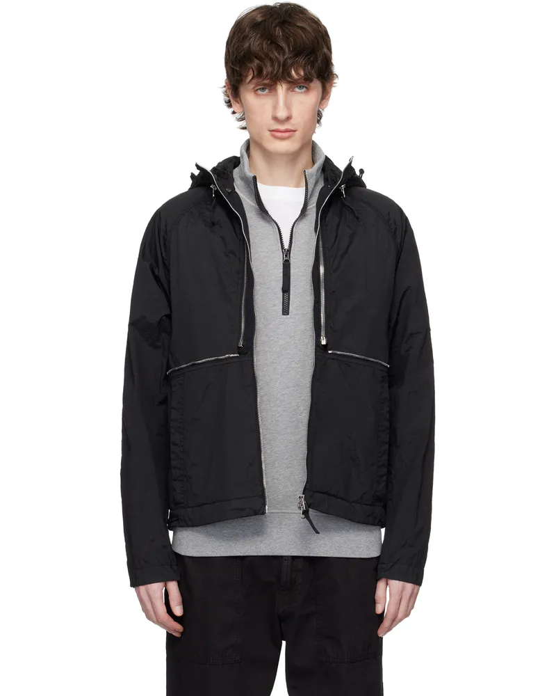 Stone Island Black Nylon Metal Watro-TC ECONYL Jacket V0029