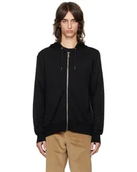 Paul Smith Black Signature Stripe Hoodie Blacks