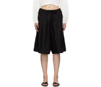 Black Maxi Shorts
