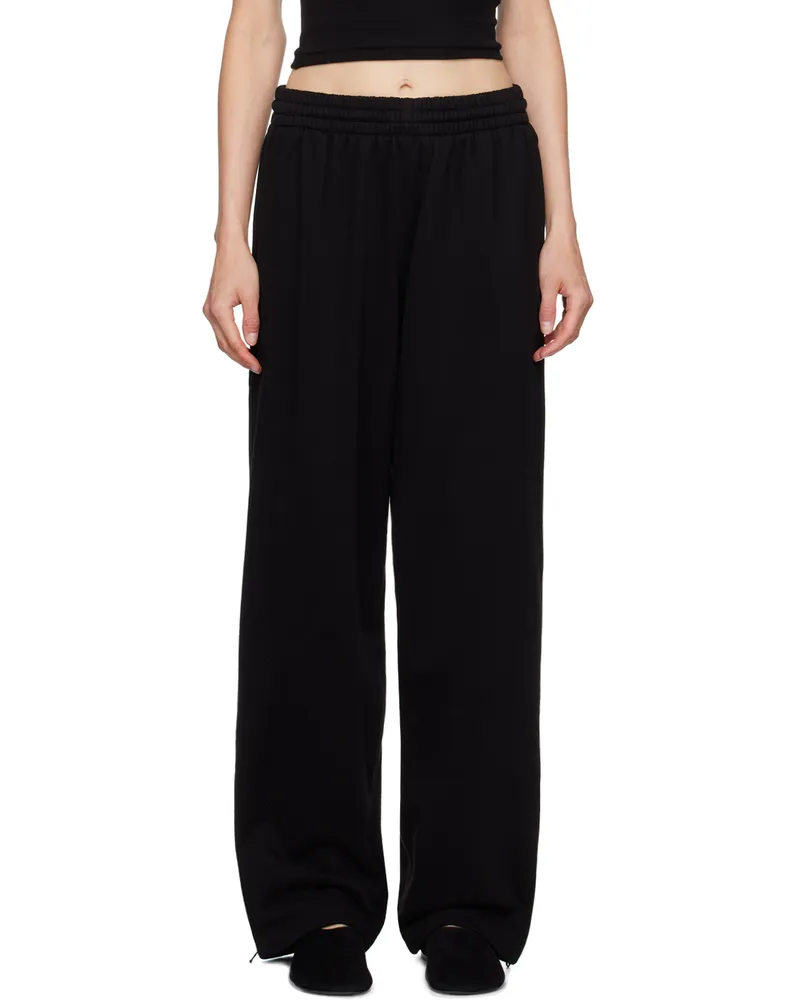 WARDROBE.NYC Black Hailey Bieber Edition HB Track Pants Black