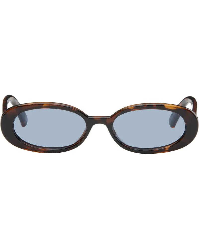 Le Specs SSENSE Exclusive Brown 'Outta Love' Sunglasses Lsp2465409