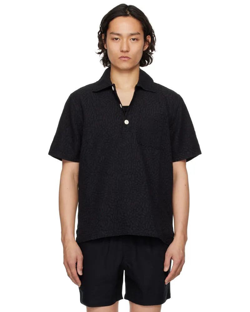 OAS Black Turleo Girona Polo Black