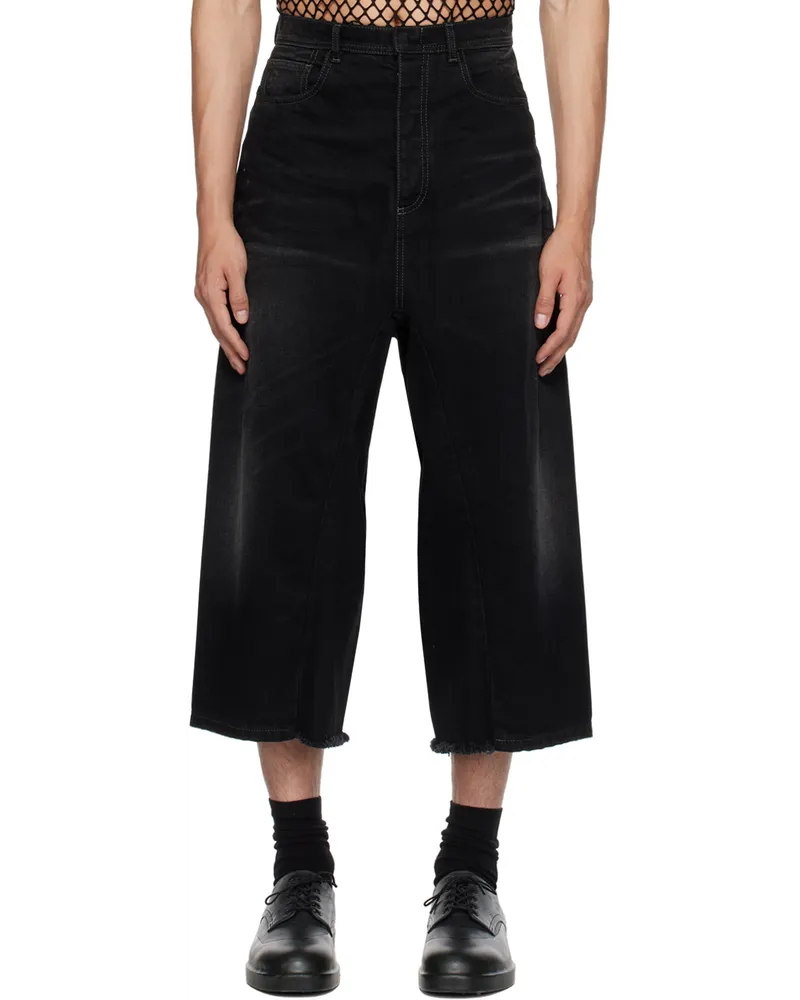 NICOLAS ANDREAS TARALIS Black Column Jeans Black