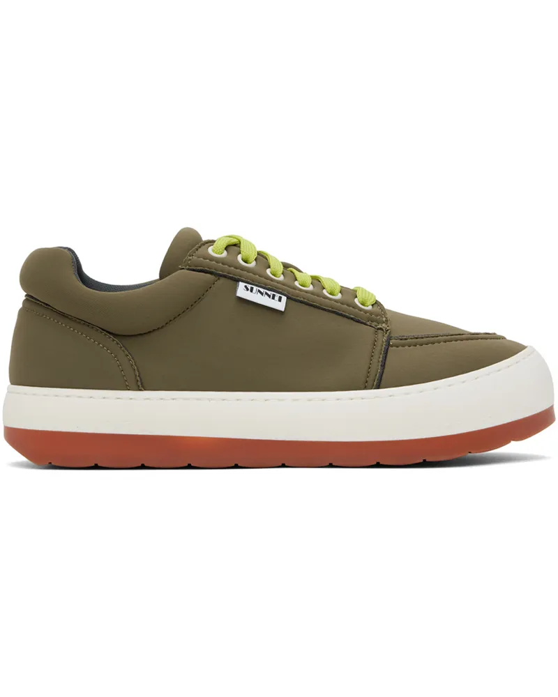 SUNNEI Khaki Dreamy Sneakers Mgr