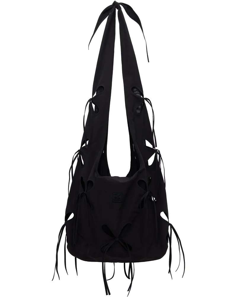 J.KIM Black Chilla Petal Bale Bag Black