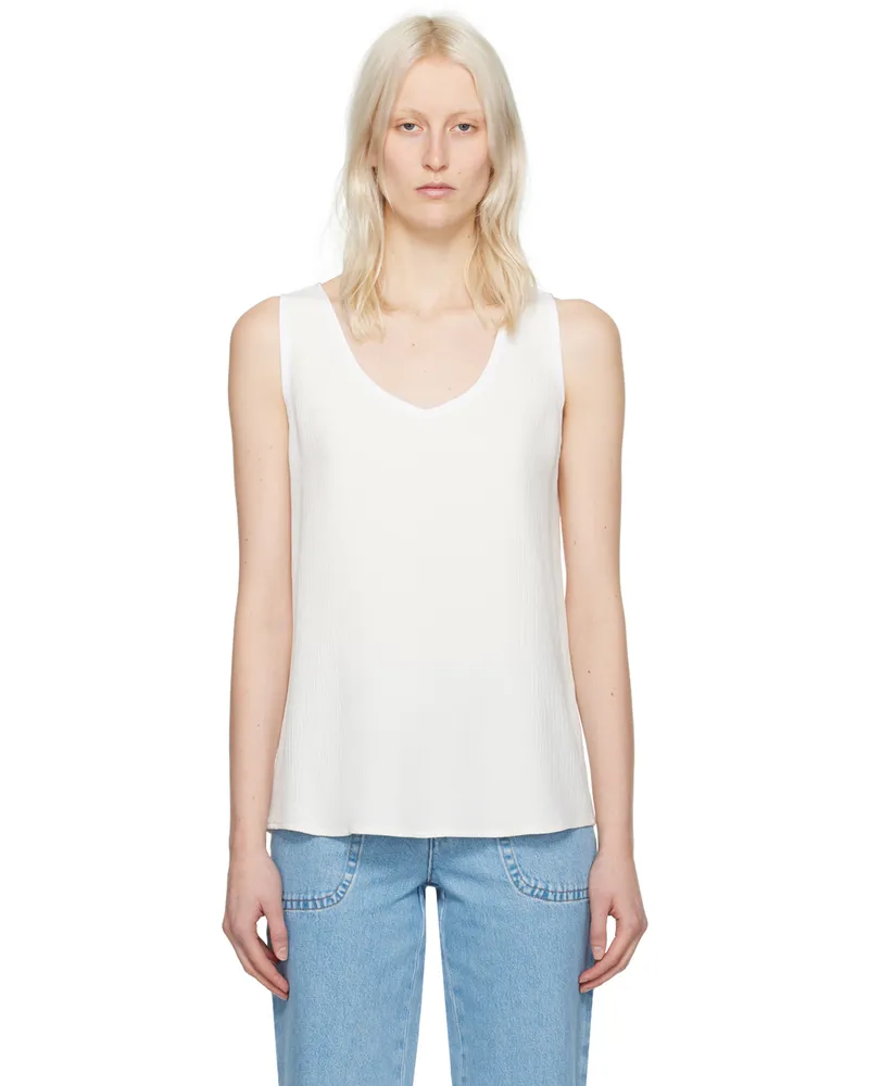 A.P.C. Off-White Lucy Tank Top Aac