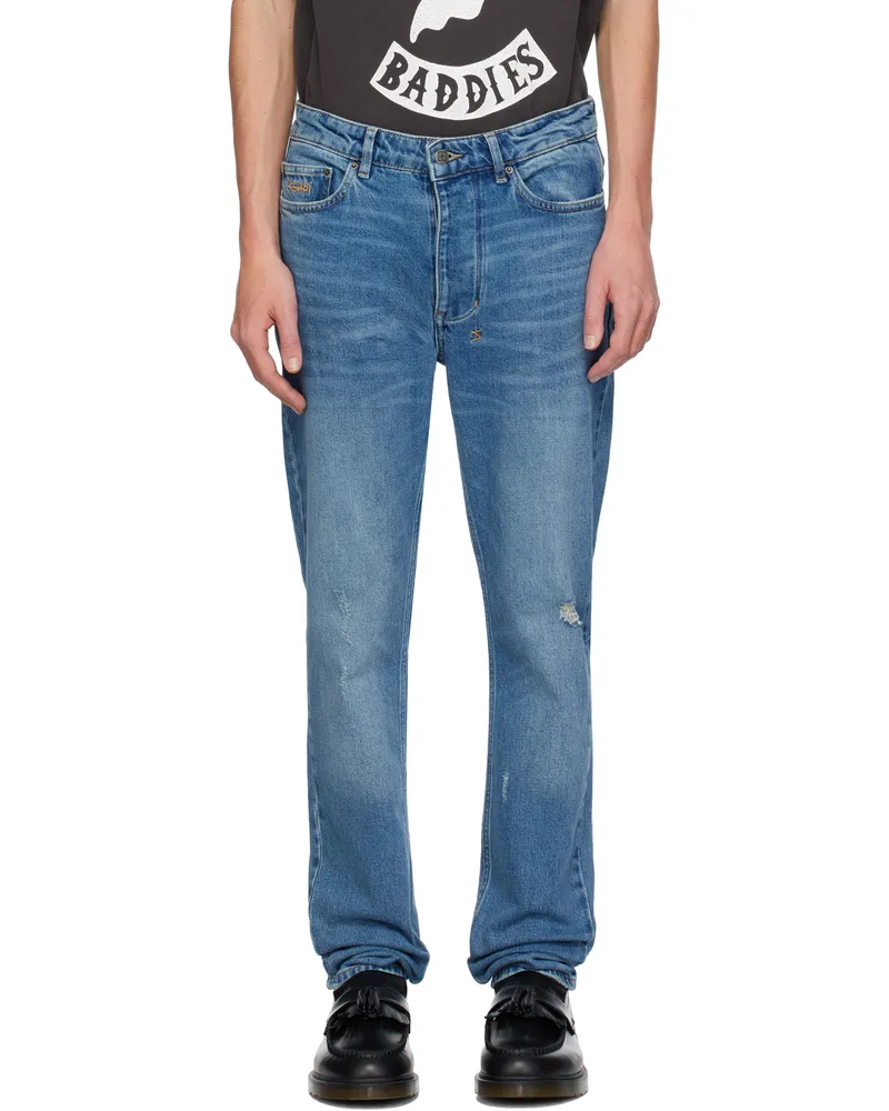ksubi Blue Chitch Maverik Jeans Denim