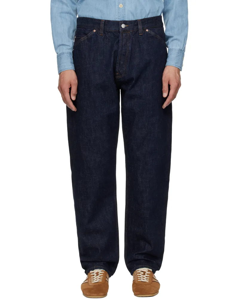 Drake's Indigo Stone Wash 14.2oz Japanese Selvedge Jeans 250