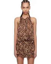 Étoile Isabel Marant Brown & Purple Fabino Camisole 10oe