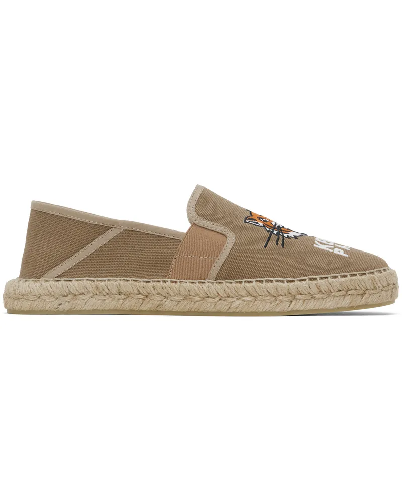 Kenzo Tan Kenzo Paris Elastic Espadrilles Tan