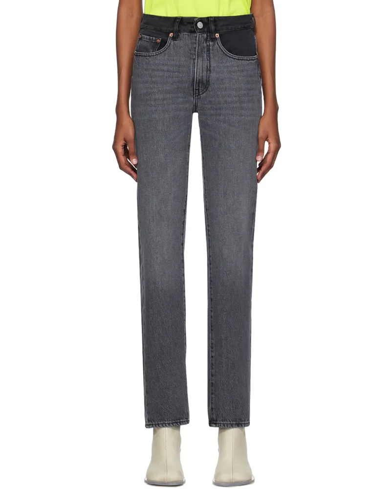 Maison Margiela Gray Faded Jeans 961