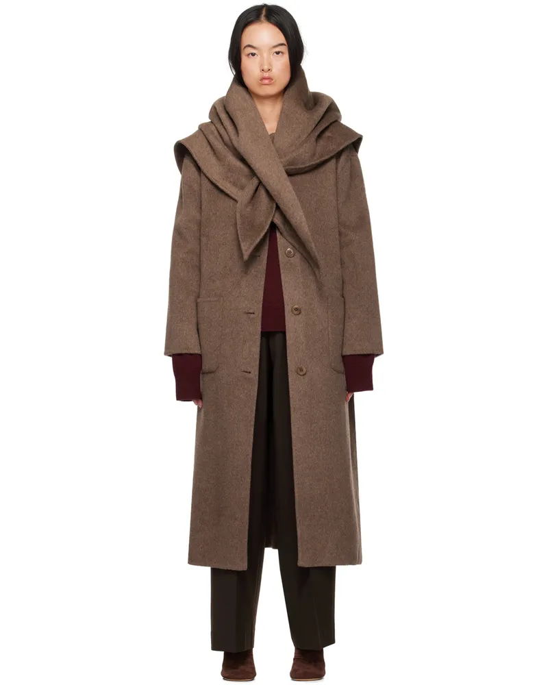 Sea Brown Viv Coat Brown
