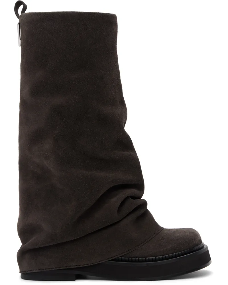 ATTICO Brown Robin Tall Boots 624