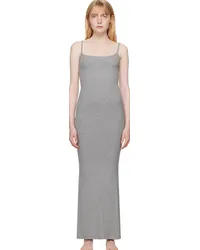 SKIMS Gray Soft Lounge Long Slip Maxi Dress Heather