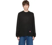 Black Braidy Sweater
