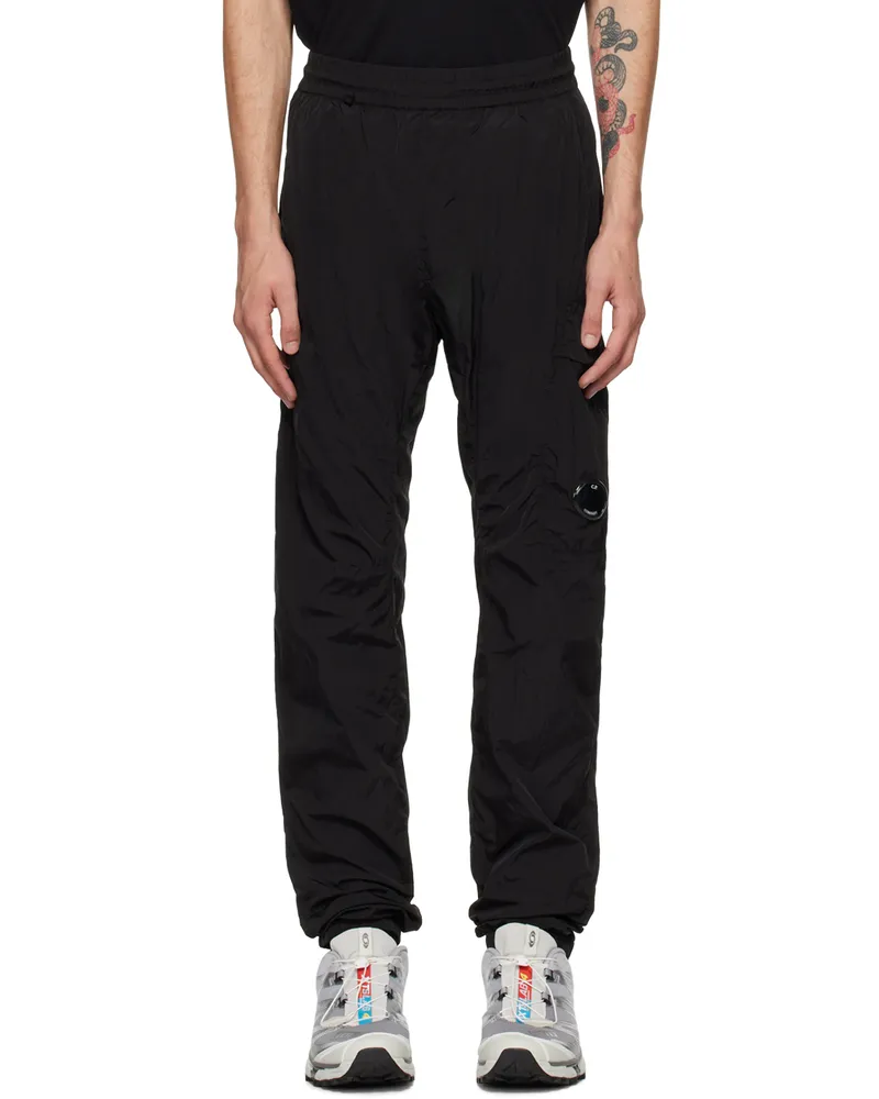 C.P. Company Black Lens Cargo Pants 999