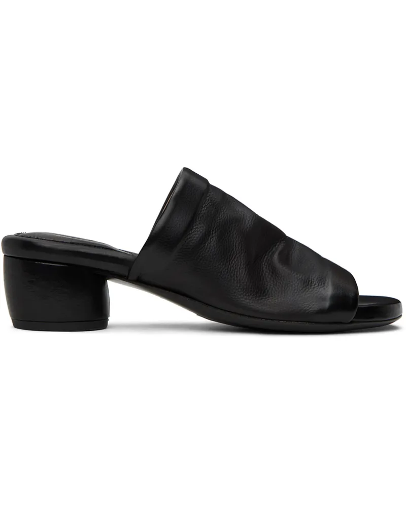 Marsèll Black Otto Heeled Sandals 666