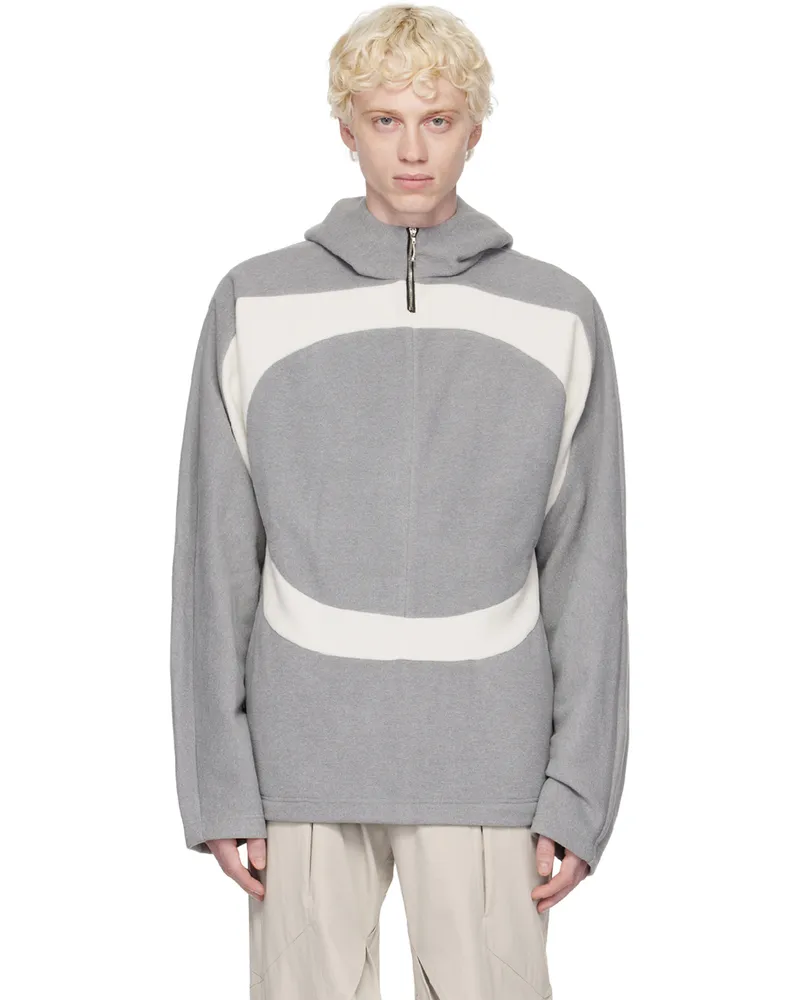 Uncertain Factor Gray Nose Tackle Hoodie Grey