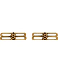 Balenciaga Gold BB Icon Earrings Antique