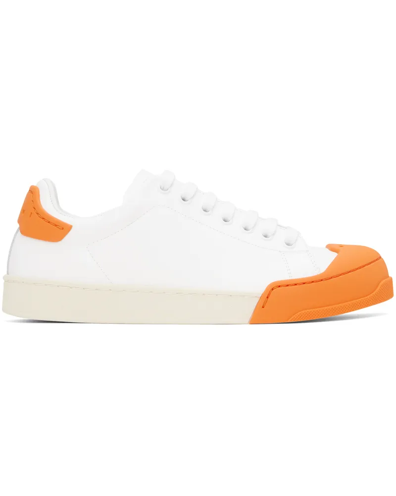 Marni White Dada Bumper Sneakers Zo686
