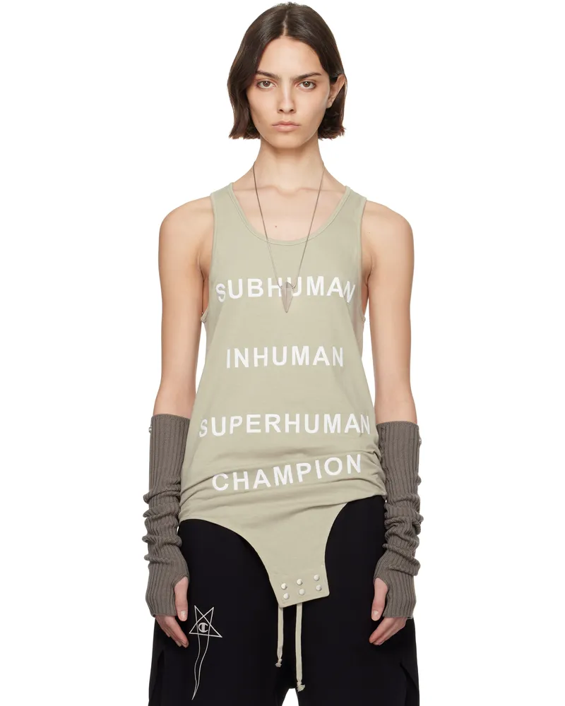 Rick Owens Off-White Champion Edition Basketball Tank Top 08