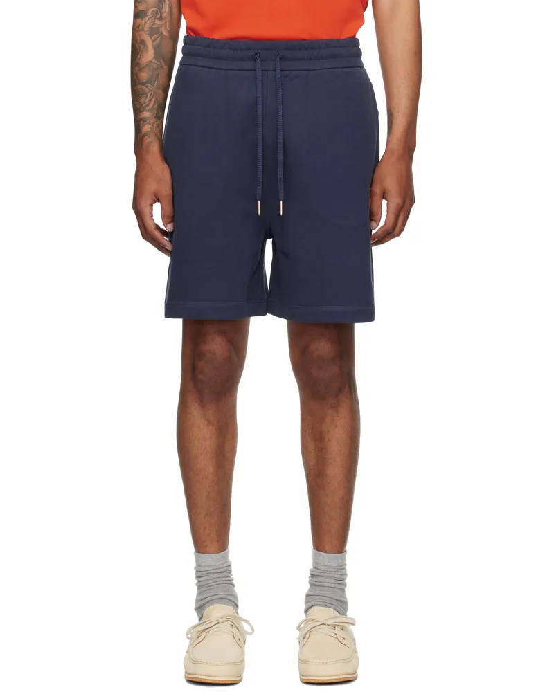 Moncler Moncler x Gilga Farm Navy Drawstring Shorts 786-starless