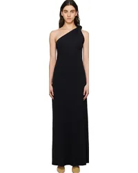 BITE Studios Black Point Maxi Dress Black