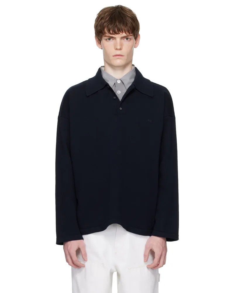 A.P.C. Navy Manuel Polo Iak