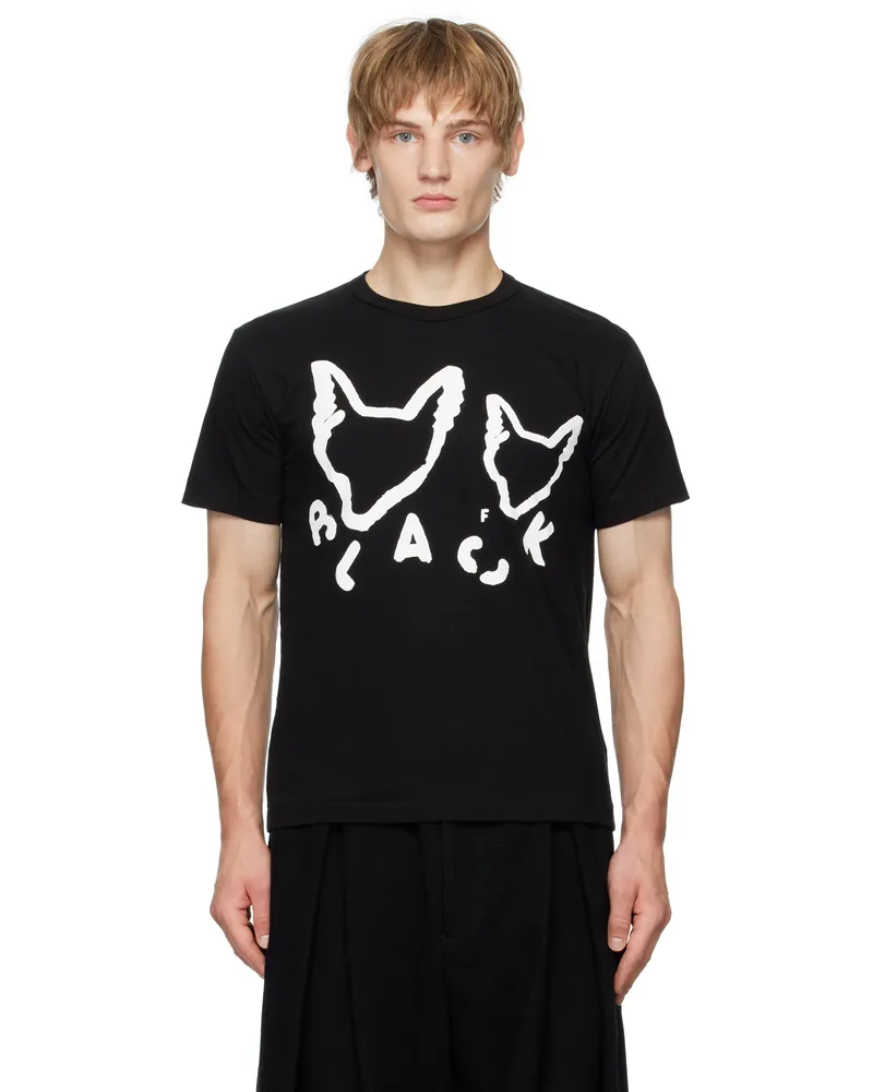 Comme des Garçons Black Cotton Jersey T-shirt 1