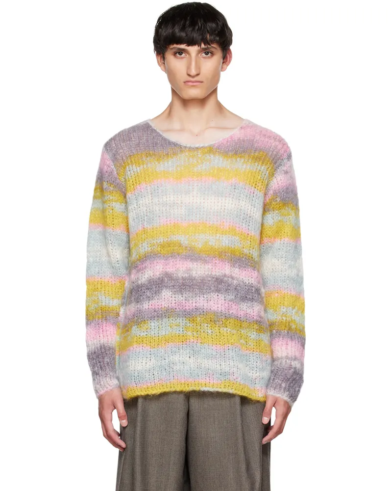 GAUCHERE Multicolor Stripe Sweater Pastel