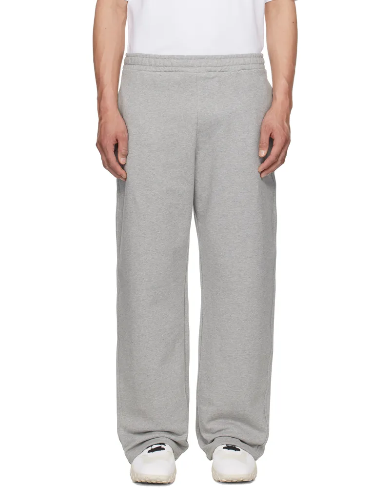 Marine Serre Gray Moon Logo Sweatpants Gr50